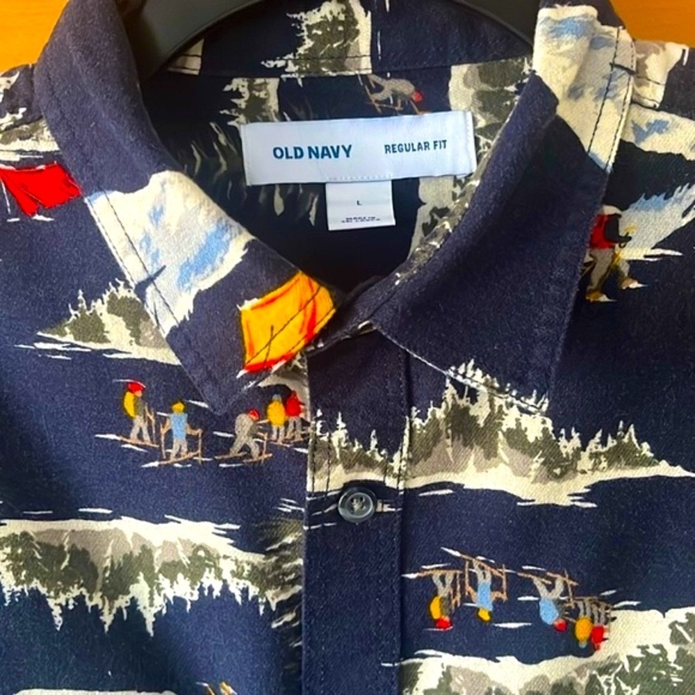 🌟HP🌟Winter Campground Flannel Shirt - Picture 2 of 9